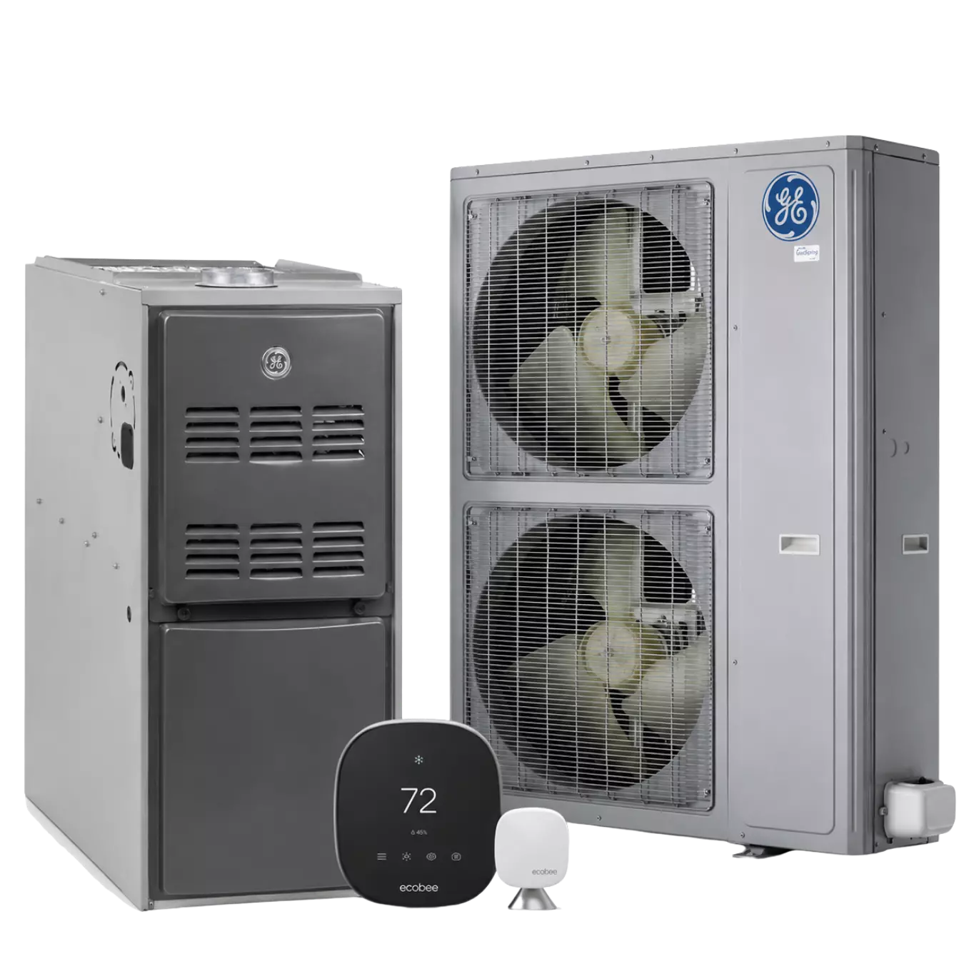 Whole home humidifier fitted to a furnace in Kamloops